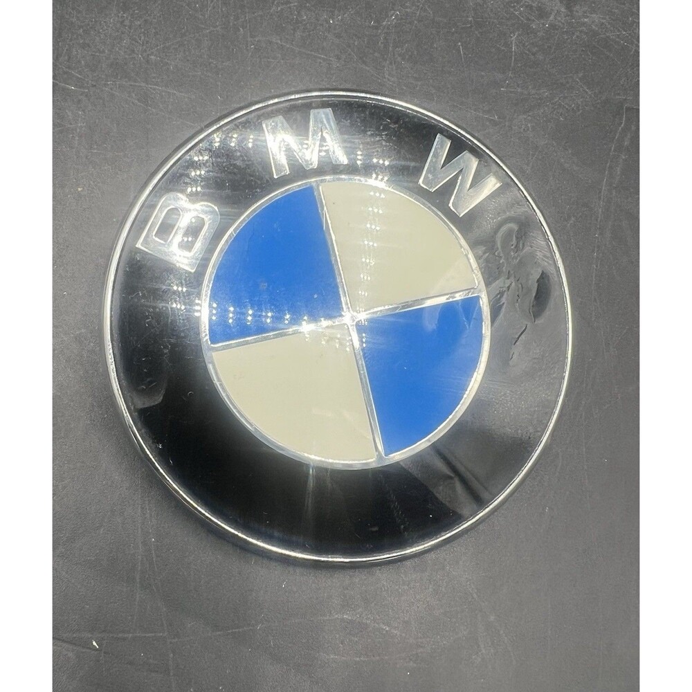 OEM BMW Rear Trunk Emblem Badge Roundel Logo 51148219237 51.14-8219237